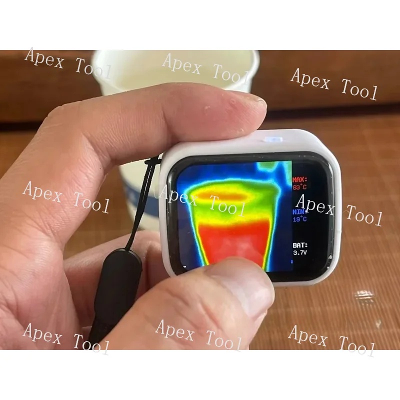 Underfloor Heating Thermal Detector - Perangkat pencitraan termal mini dengan layar