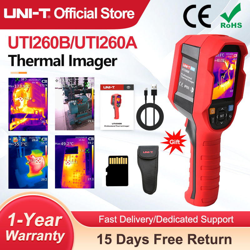 Nf 521 Thermal Imaging Camera - Kamera Pencitraan Termal UNI-T UTI260B UTI260A