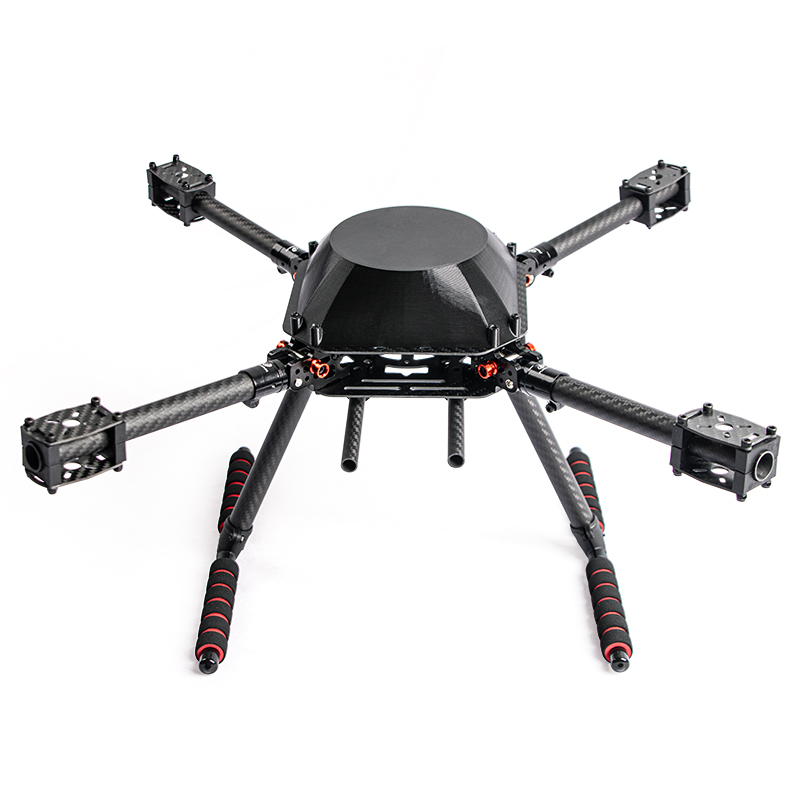 Thermal Imager Drone Gimbal - Rangka Quadcopter Serat Karbon Penuh LX450