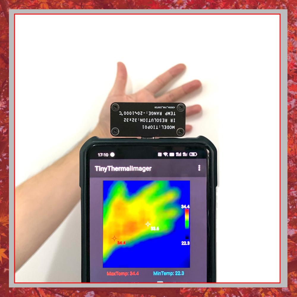 Tiop01 Thermal Camera - TIOP01 32X32 Kamera Pencitraan Inframerah Penglihatan
