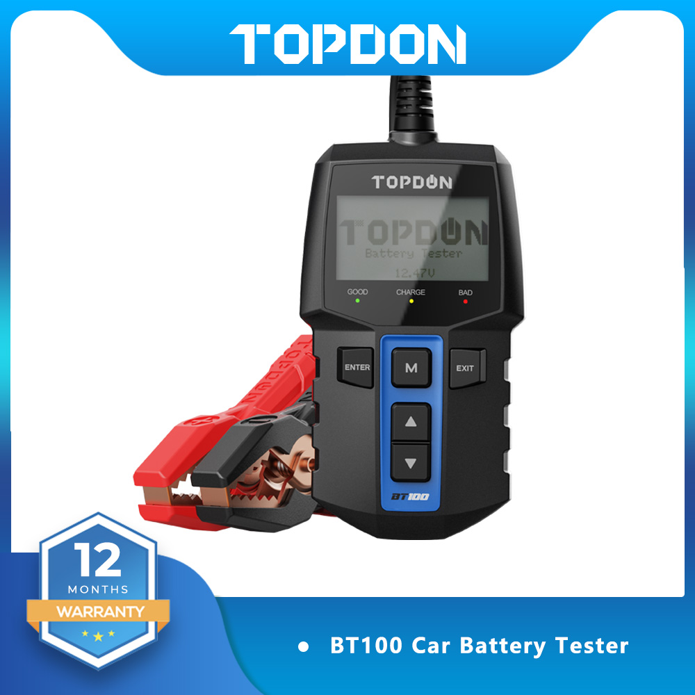 Topdon Tc001 Thermal Camera - TOPDON Tester baterai mobil BT100, alat