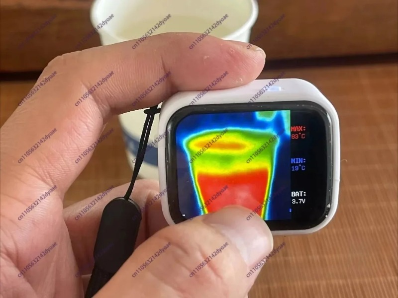 Underfloor Heating Thermal Detector - Perangkat pencitraan termal mini saku layar