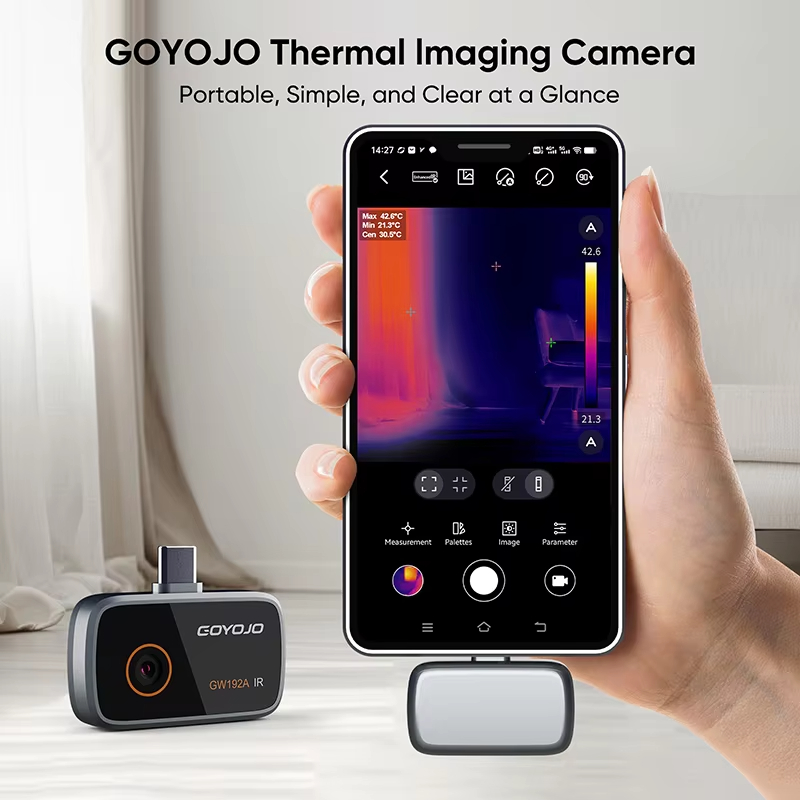 Nf 521 Thermal Imaging Camera - Kamera Pencitraan Termal GW192A 192X192 Perbaikan