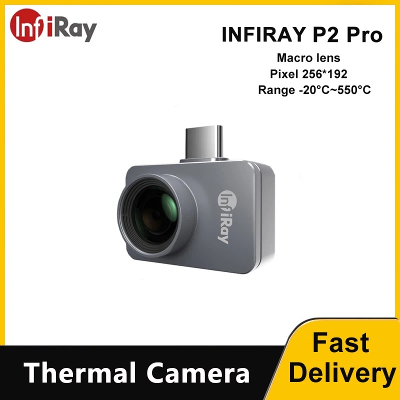 InfiRay P2 Pro Ponsel Pencitra - Infiray P2 Pro Macro Lens ulasan dan harga