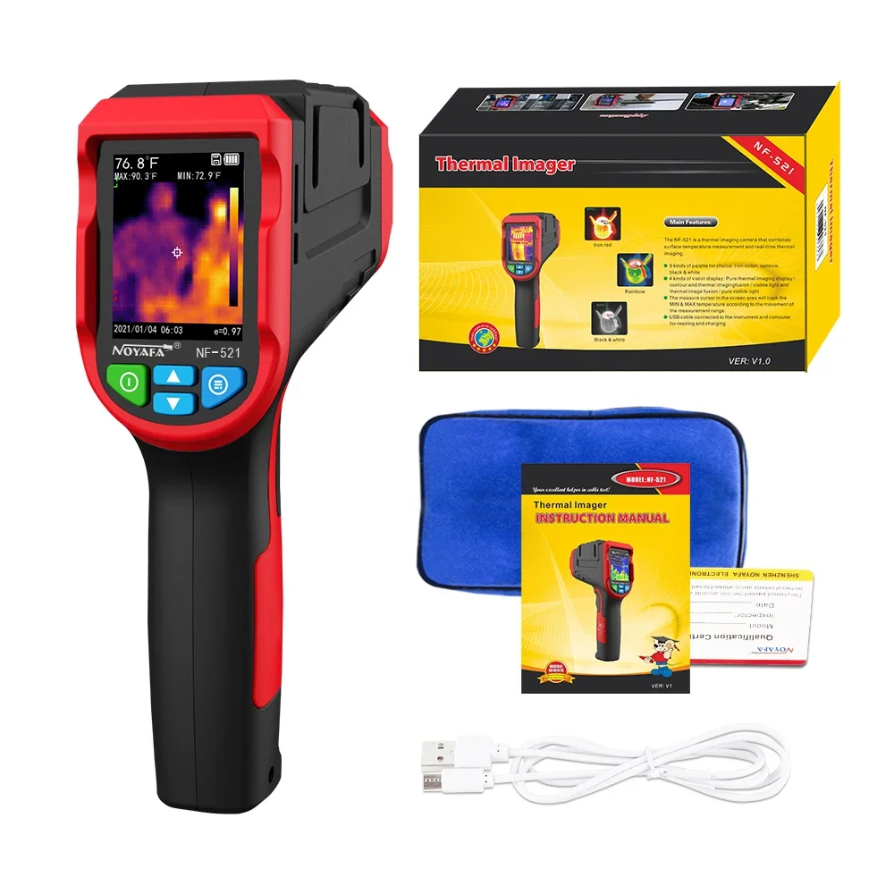 NOYAFA NF-521 Kamera Pencitraa - Nf 521 Thermal Imaging Camera ulasan dan harga