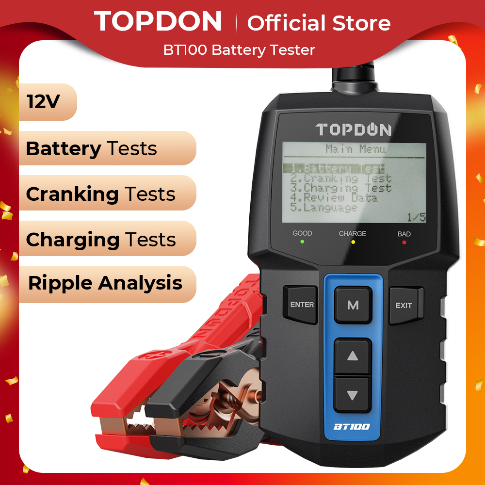 TOPDON Tester baterai mobil BT - Topdon Tc001 Thermal Camera ulasan dan harga