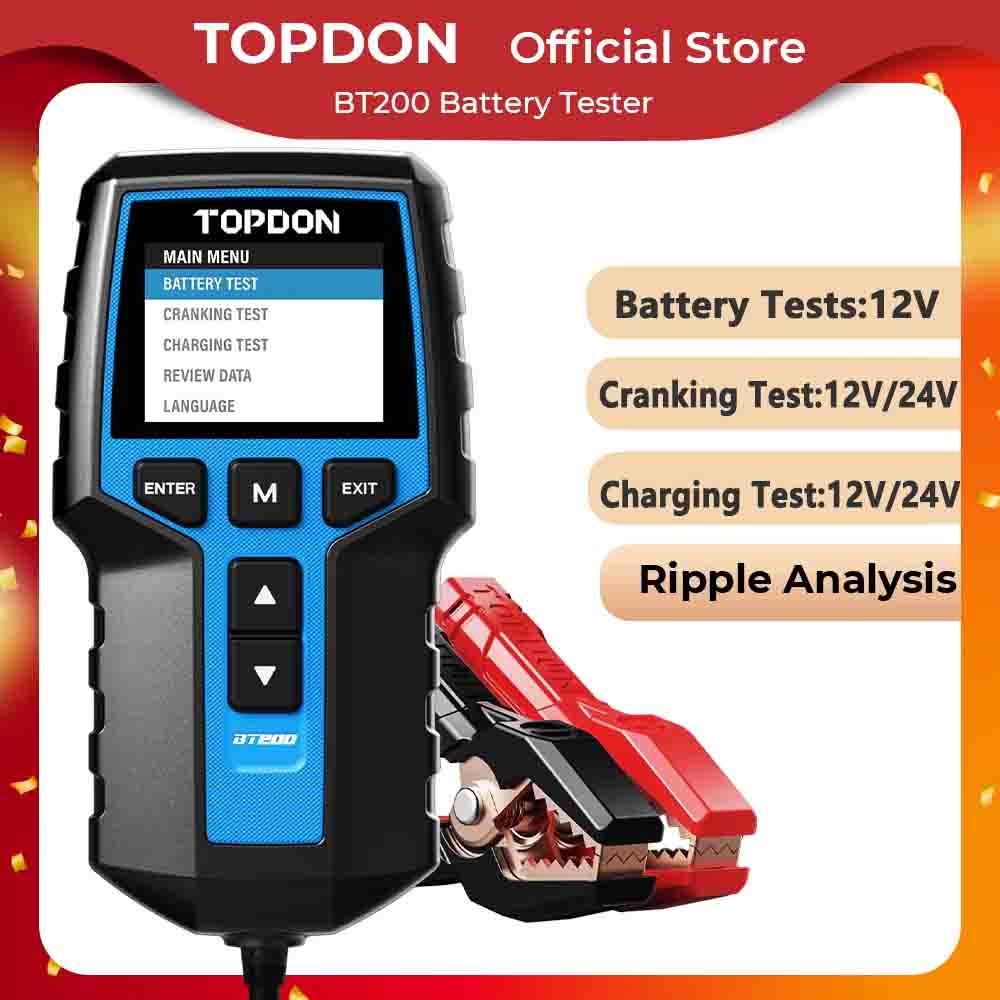 TOPDON BT200 Alat Uji Baterai  - Topdon Tc001 Thermal Camera ulasan dan harga