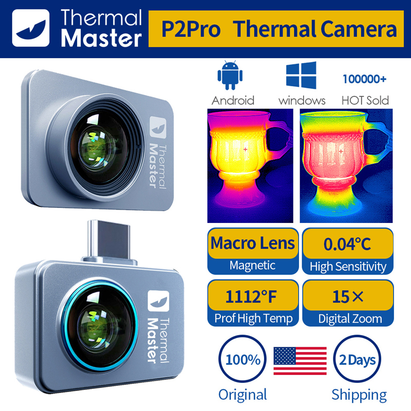 Kamera Termal P2//P2Pro dengan - Infiray P2 Pro Macro Lens ulasan dan harga