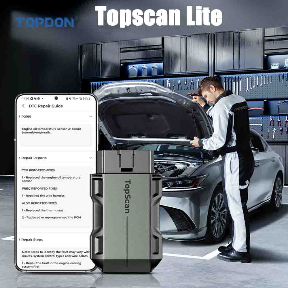 Alat Pemindai Diagnostik Mobil - Topdon Tc001 Thermal Camera ulasan dan harga