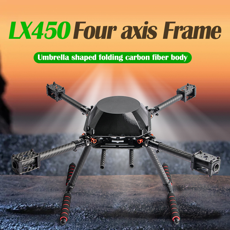 Rangka Quadcopter Serat Karbon - Thermal Imager Drone Gimbal ulasan dan harga