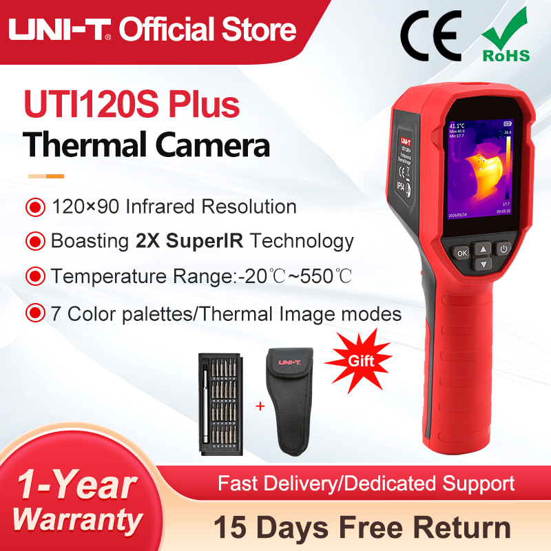 Kamera Pencitraan Termal UNI-T - Nf 521 Thermal Imaging Camera ulasan dan harga