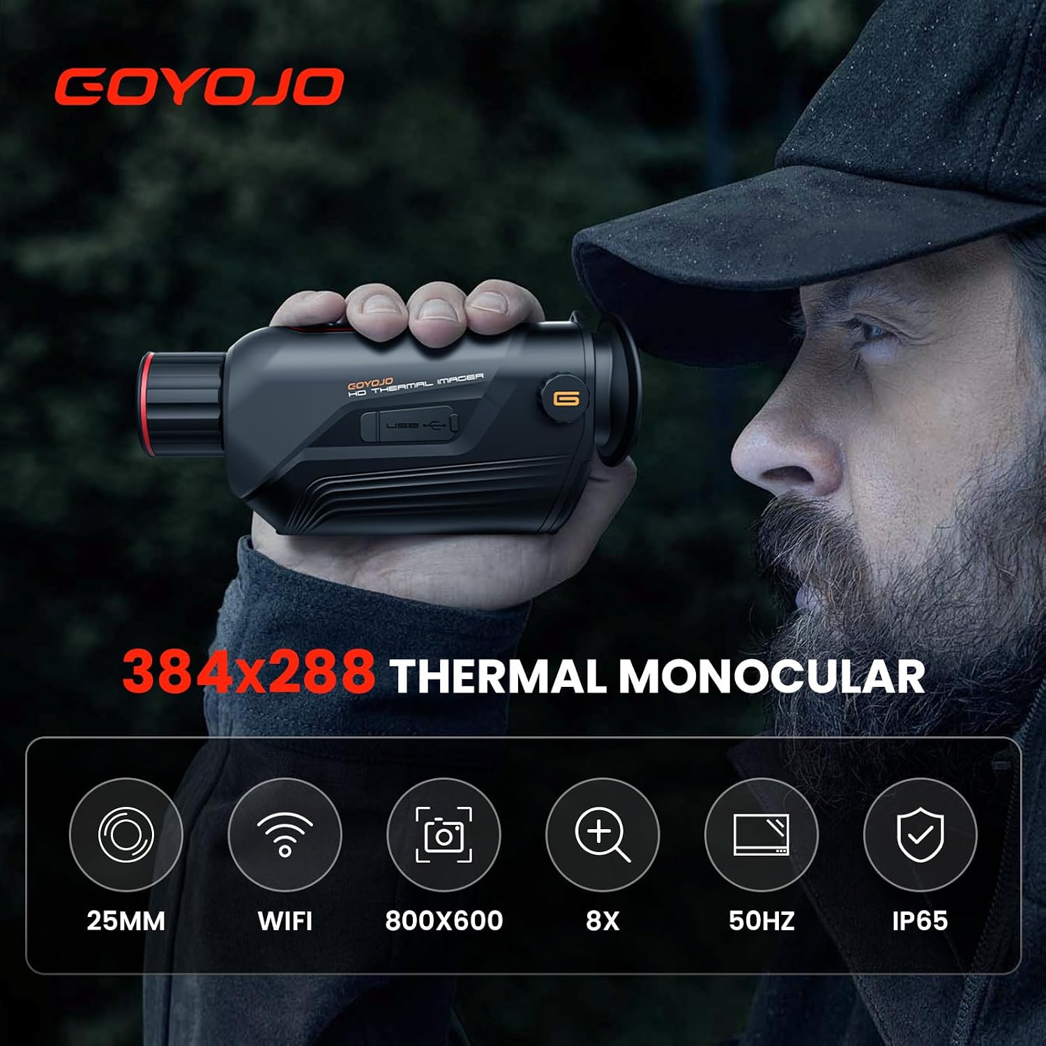 GOYOJO G325 G315 Monokuler Pen - Thermal Scope Night Vision Monocular ulasan dan harga