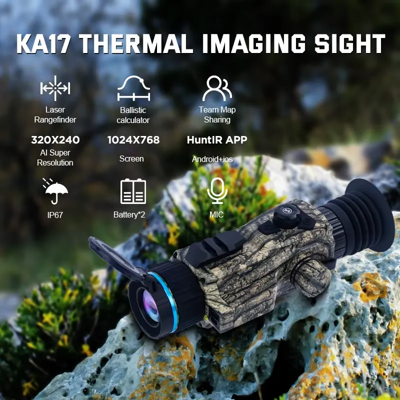 Teropong Penglihatan Malam Kee - Hunting Thermal Imaging Scope ulasan dan harga