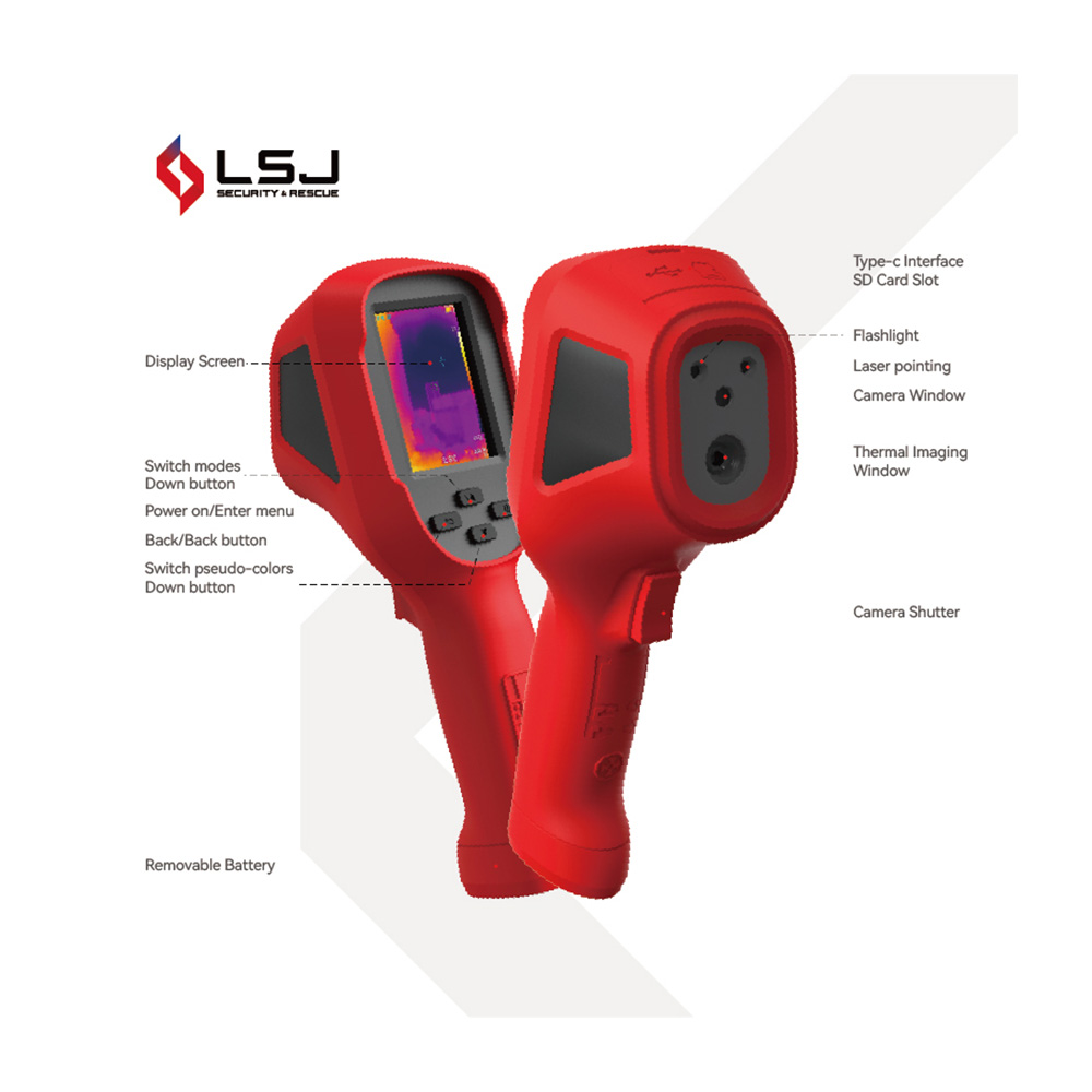 Kamera Termal Genggam Tahan Ai - Thermal Imaging Camera 256X192 ulasan dan harga