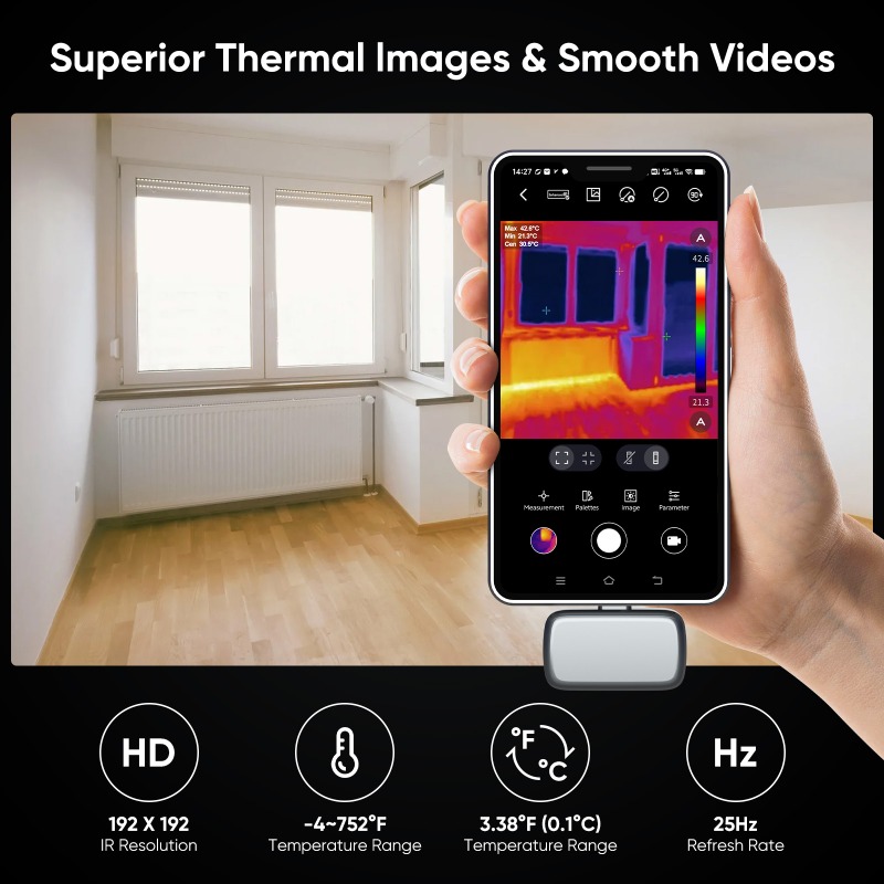 Kamera Pencitraan Termal GW192 - Nf 521 Thermal Imaging Camera ulasan dan harga
