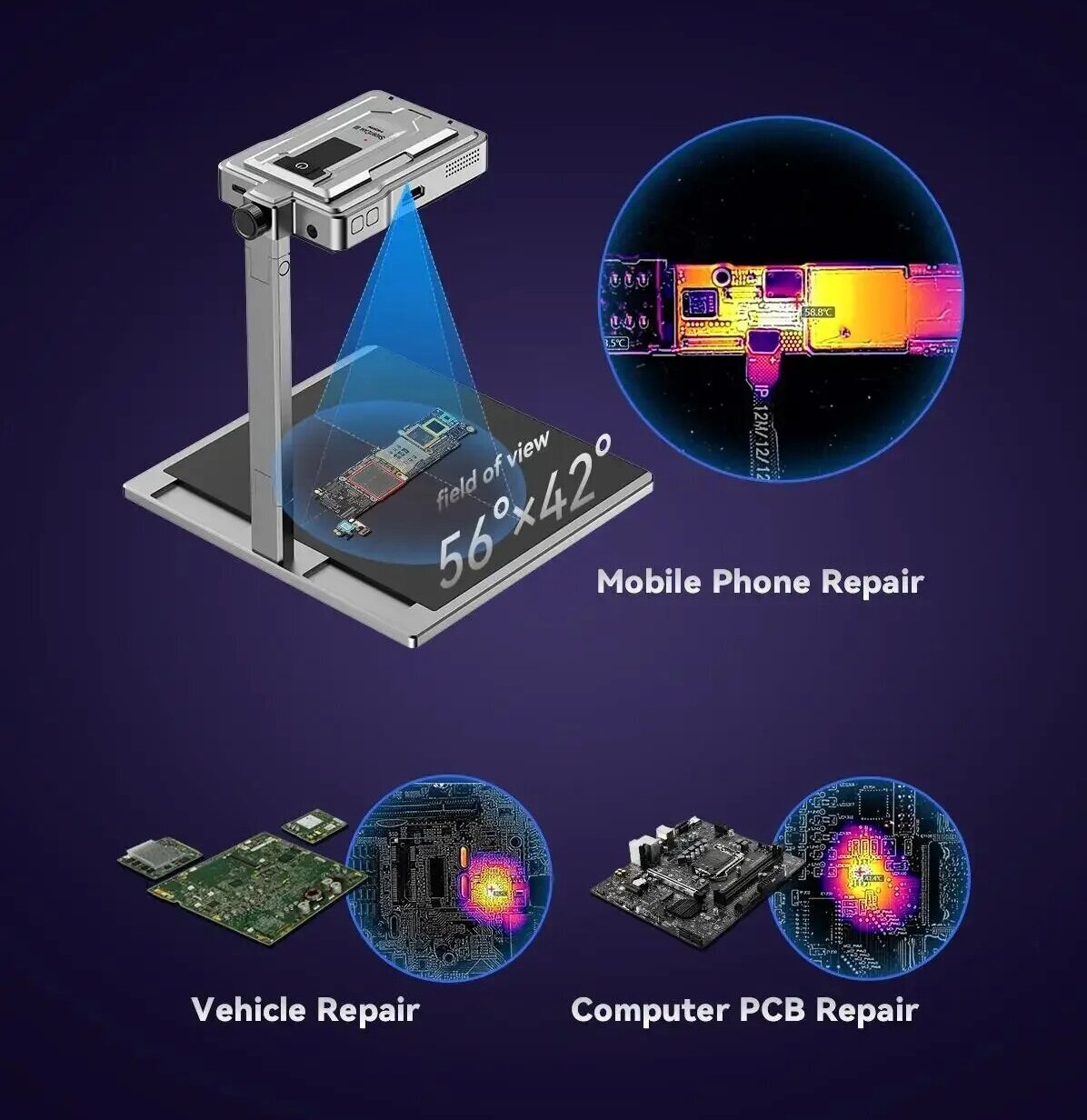LANGCHI ShortCam III 4K Perala - Shortcam Thermal Imaging Pcb ulasan dan harga