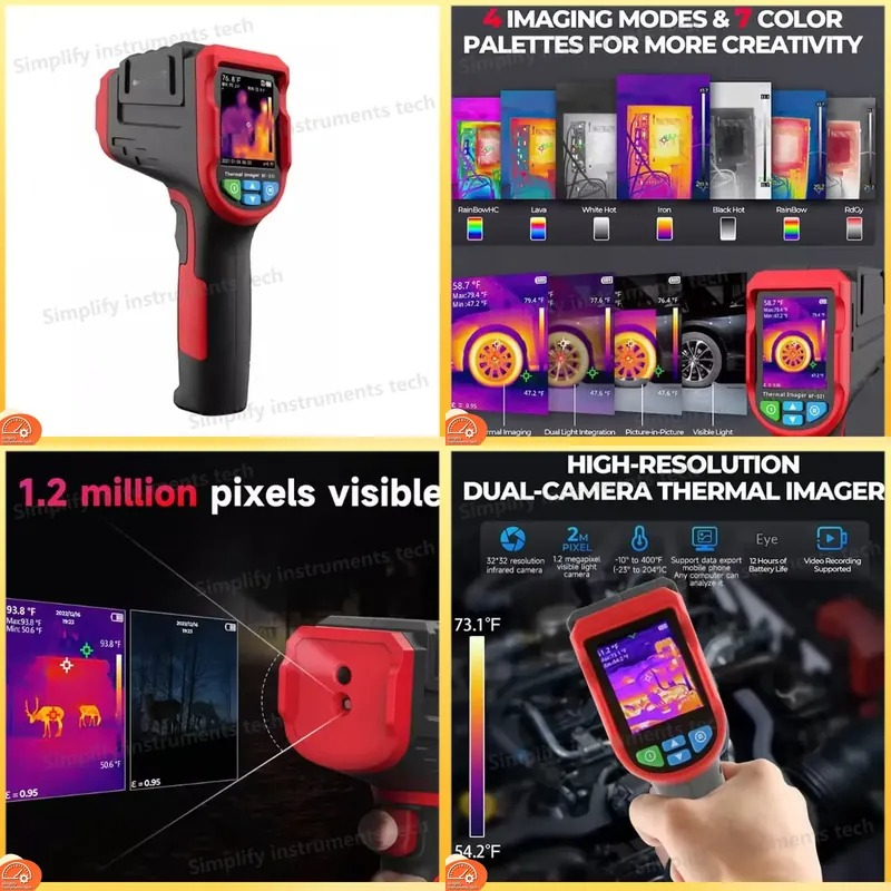 Kamera Termal Genggam Industri - Nf 521 Thermal Imaging Camera ulasan dan harga