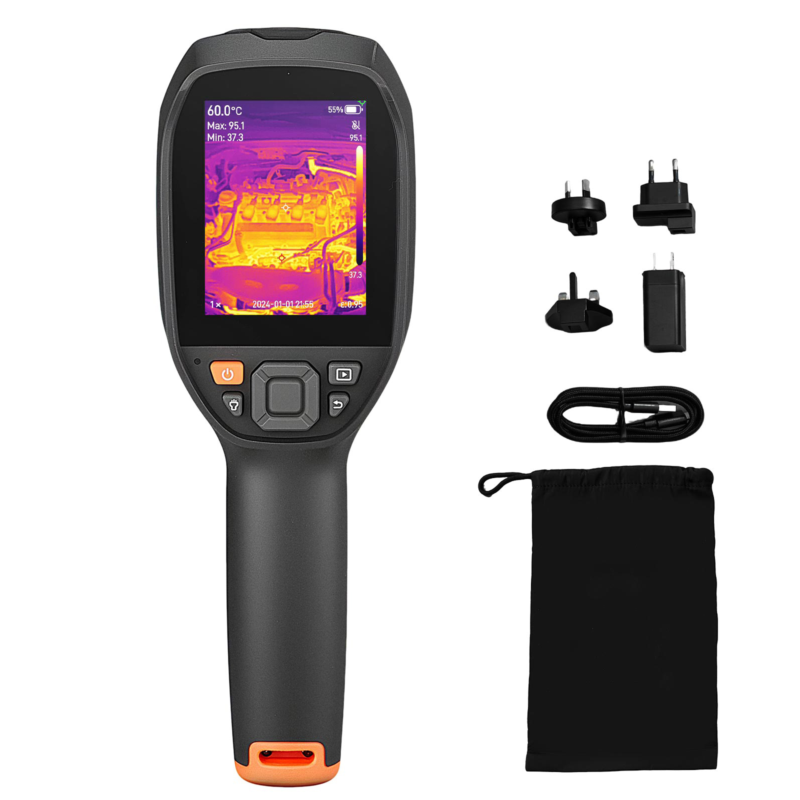 Kamera Pencitraan Termal VEVOR - Thermal Imaging Camera 256X192 ulasan dan harga